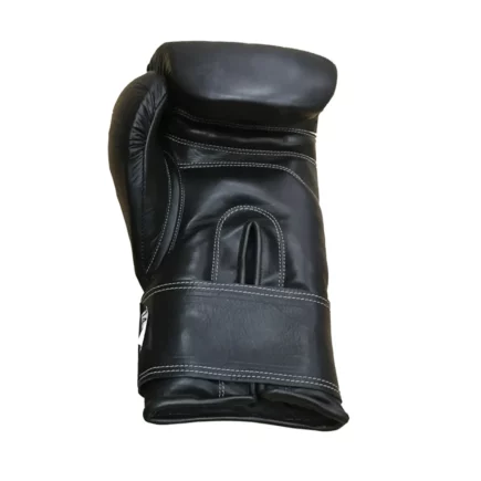 Boxing glove leather - black- inside hand