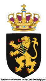 Logo Royal warant holder in French language