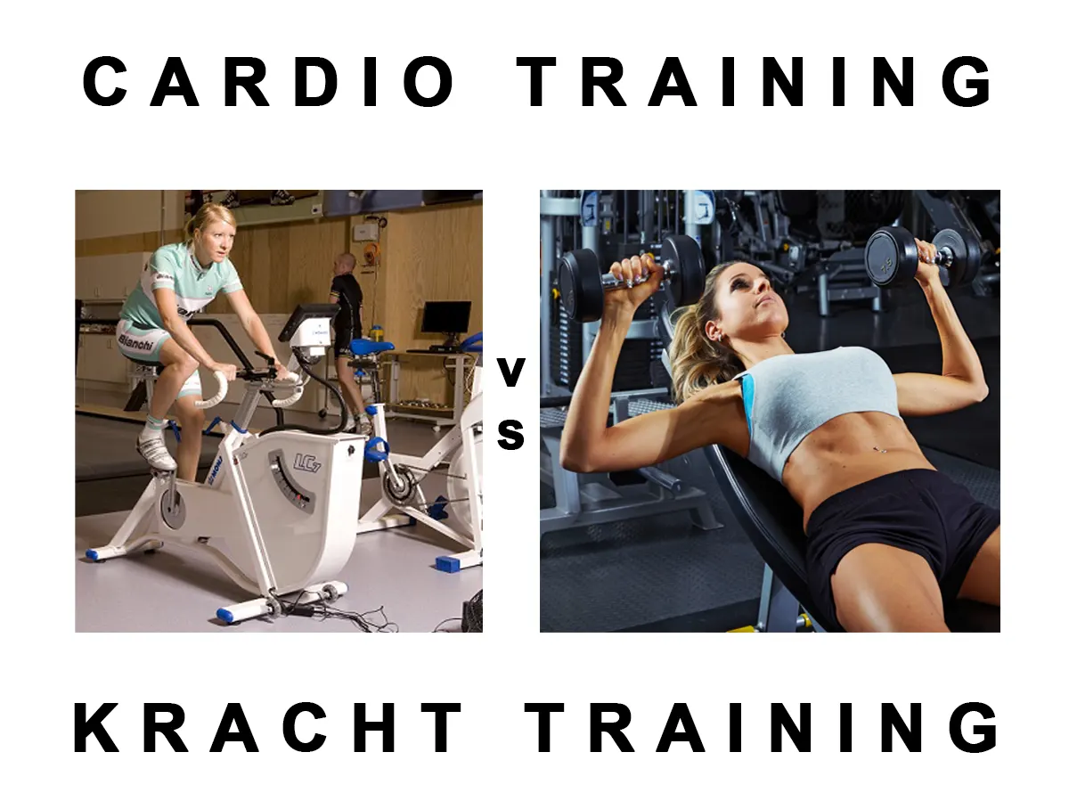 Je bekijkt nu Verschil tussen Kracht training en Cardio training