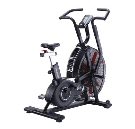 Zijzicht van Powerbike Windbike vps fitness